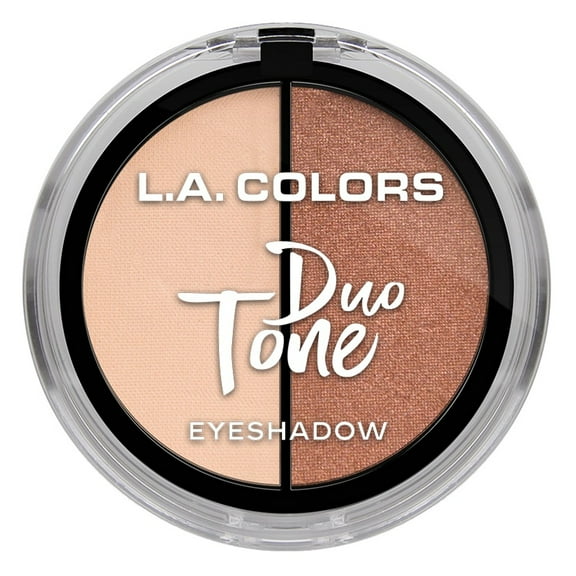 L.A. Colors Duo Tone Eyeshadow, Glow, 1 Ounce