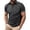 #Dark Gray, variant on DPTALR Men's Solid Color Casual Fashion Lapel Button Pocket Short Sleeve Shirt,Light Blue,Big and Tall Men M
