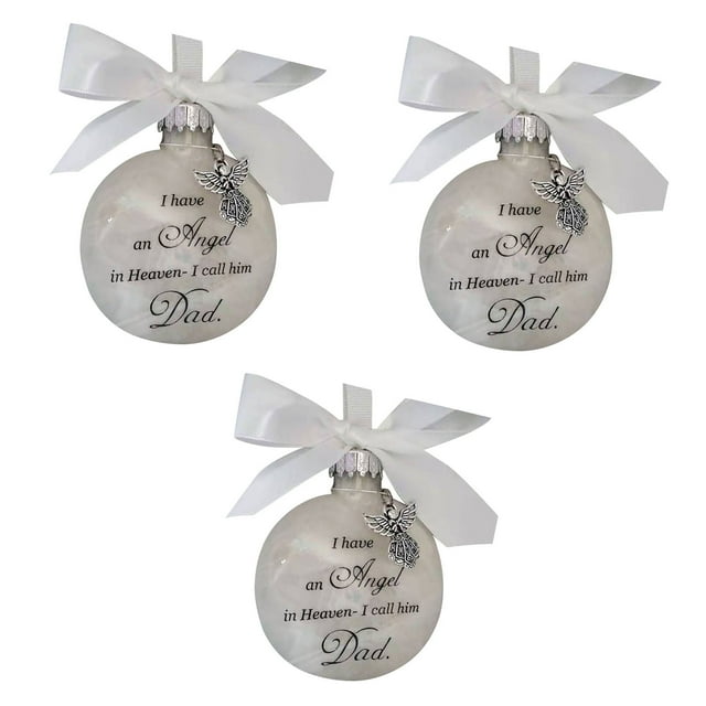 DPTALR Feather Ball Angel In Memorial Ornament Hanging Sign Commemorative Decorations