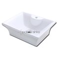 thumbnail image 1 of Polaris Sink P051VW White Procelain Vessel Sink, 1 of 1