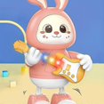 thumbnail image 4 of Childrens Electric Singing And Dancing Robot Light Music Cute Rabbit Guitarist Baby Childrens Toy, 4 of 5