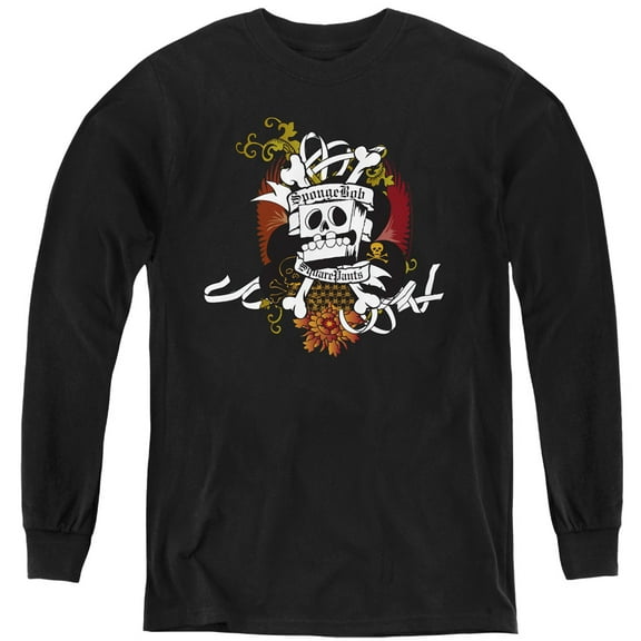 Spongebob Rest In Peace Youth Long Sleeve T shirt
