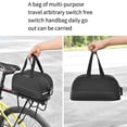 thumbnail image 2 of Eigraketly Bolsa para maletero de bicicleta, bolsas de asiento trasero para bicicletas de gran capacidad, bolsa para sillín, para exteriores, Ciclismo, 2 of 6