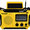 Yellow, variant on Kaito KA500L AM/FM Shortwave Solar Crank Emergency Weather Radio with Dynamo, Yellow