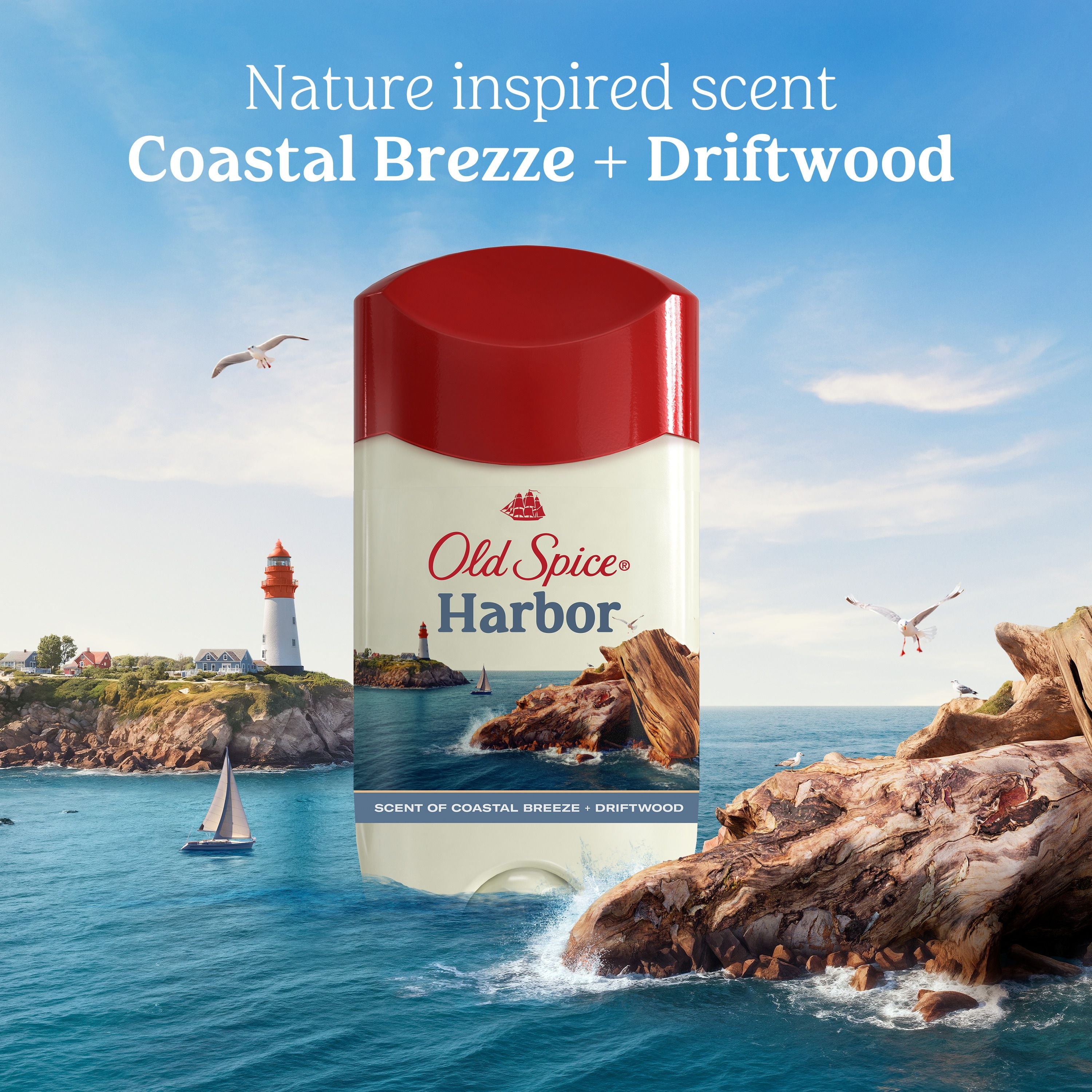 Désodorisant et antisudorifique invisible pour hommes Old Spice, Harbor