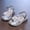 w-144Silver40, variant on Girls Sandals Open Toe Patchwork Everyday Wear Lightweight Breathable Casual School Outdoor Summer Spring Footwear Kids Breathable Child Shoes