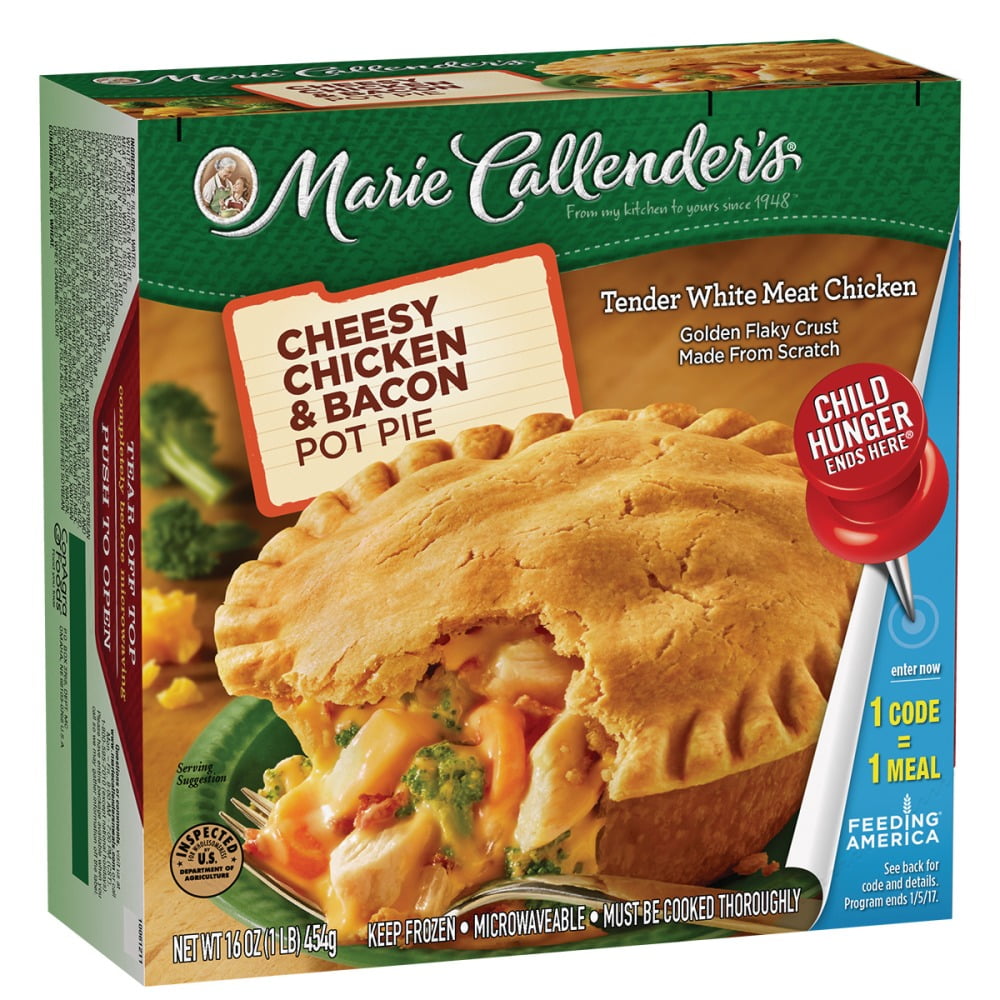 Marie Callender’s Cheesy Chicken & Bacon Pot Pie, 16 Ounce