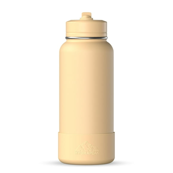 Botella de agua Hydrapeak Sport con aislamiento de 950 ml con pajita y vaso