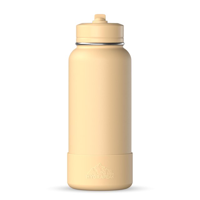 Botella de agua Hydrapeak Sport con aislamiento de 950 ml con pajita y vaso