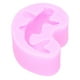 thumbnail image 4 of Molde con forma de dorado, molde de silicona para decoración de pasteles y chocolate, color rosa para suministros para hornear, 4 of 7