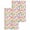 Pink, variant on Colorful Polka Dot Dish Towels Set, Waffle Weave Kitchen Towels 2 Pieces, Watercolor Rainbow Polka Dots Microfiber Hair Face Bath Tea Towel Absorbent Quick Drying Cleaning Dish Cloths 12"x12"