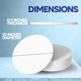thumbnail image 3 of Cake Boards,10 Inch Cake Drum Cake Boards 10 Inch Round - Bend Multi-Layered Cake Base for Displays 20PCS, 3 of 6
