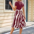 thumbnail image 4 of SDNall Robes pour Femmes Pull Tricoté Col en U avec Dentelle et Robe Pull à la Mode, 4 of 9