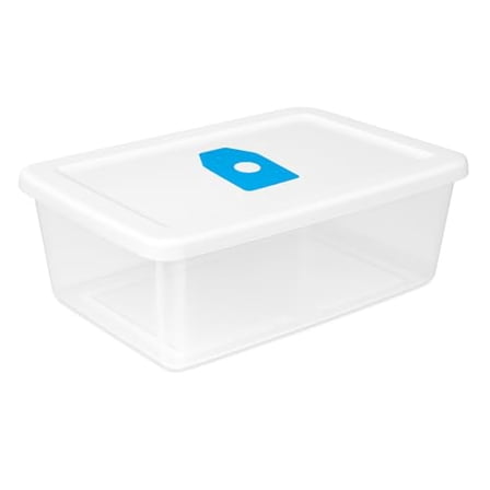 STERILITE 12 Qt Storage Box-Wh