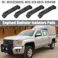 thumbnail image 2 of Unique Bargains 4pcs 4012326682S Engine Radiator Isolators Radiator Mount Bushing Pads for Chevrolet G10 1984-1991, 2 of 6