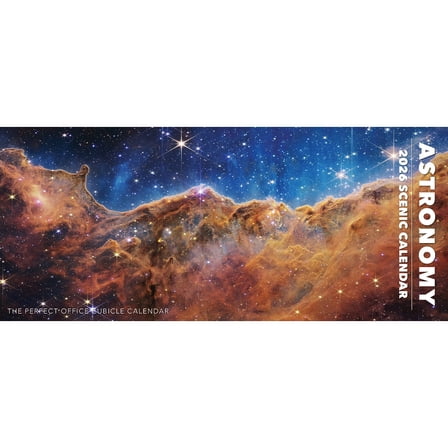 2026 Willow Creek Astronomy 6.5" x 15" Monthly Wall Calendar (54703)