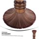 thumbnail image 4 of Cepillo profesional para el cuello de barbero con cerdas de fibra suave y mango ergonómico de madera., 4 of 5