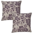 thumbnail image 1 of Cojines Decorativos Elefantito Color Lila Violeta 45 X 45 Tela Jacquard, 1 of 5