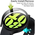 thumbnail image 2 of KOMI Étui de Protection Intégrale pour Samsung Galaxy Watch 6 44 mm, Film en Verre Trempé Intégré, Lot de 2, 2 of 5