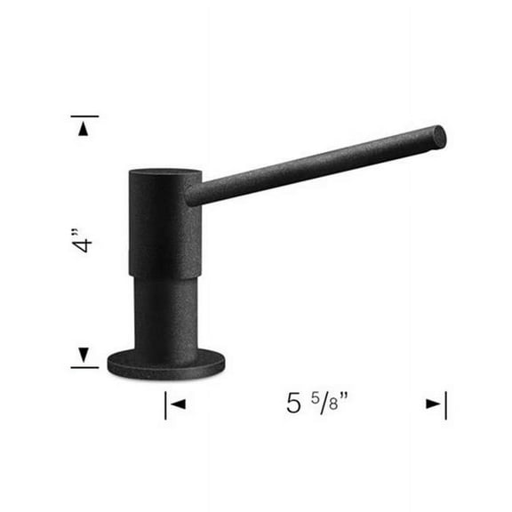 Blanco 402571 Torre Soap Dispenser, Concrete Gray