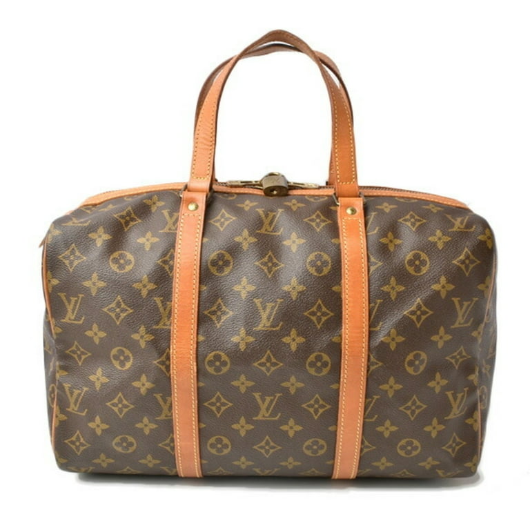 Pre-owned Louis Vuitton Vegan Leather Travel Bag In Brown