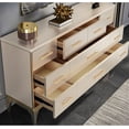 thumbnail image 3 of Set of 10 Cabinet Furniture Pulls Knob Gold Cabinet Pulls Modern Dresser Handles for Home 5.9x3.78In Stainless Steel Hardware for Indoor, 3 of 5