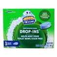 thumbnail image 2 of Scrubbing Bubbles Continuous Clean Drop-Ins - One Toilet Bowl Cleaner Tablet Lasts Up to 4 Weeks, 1 Blue Disc, 1.7 oz, - 2 Pack, 2 of 5