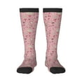 thumbnail image 2 of Lsque Cute Love Printed Crew Socks Men's Women's LightWeight Thin Casual Calf Socks ,Knee High Socks,Cotton Socks, 2 of 9