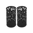 thumbnail image 2 of 2 Pack Pen Holder Desk Organizer Pen Pencil Cup Marker Holder Makeup Brush Holders,Black, 2 of 4