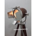 thumbnail image 2 of DECORATIVE STUDIO SPOT SEARCH LIGHT With BROWN TRIPOD STAND, 2 of 4