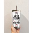 thumbnail image 4 of Valentines Day Gifts for Him Her - Valentines Gifts for Wife Girlfriend - Valentines Gifts for Boyfriend Husband - Gifts Ideas for Anniversary, Valentines Day - Couples Gifts - 20oz Tumbler, 4 of 6