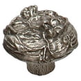 thumbnail image 1 of Premier Hardware Designs PHDK-54-SN Rond Matin Glory Cabinet Knob&44; Nickel Satiné, 1 of 1