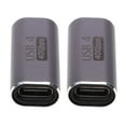 thumbnail image 4 of USB C To USB C Connector, 40Gbps Data Transfer Fast Heat Dissipation Female To Female Type C To Type C Adapter Support 8K  For Phone For Laptop, 4 of 8