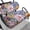 Bohemian Flower, variant on Garronmavis Skull Floral Pattern Golf Cart Front Seat Covers Soft Polyester Front Seat Cover Breathable Air No Stapler Needed Decor Accessiores for Enhance Interior Beauty