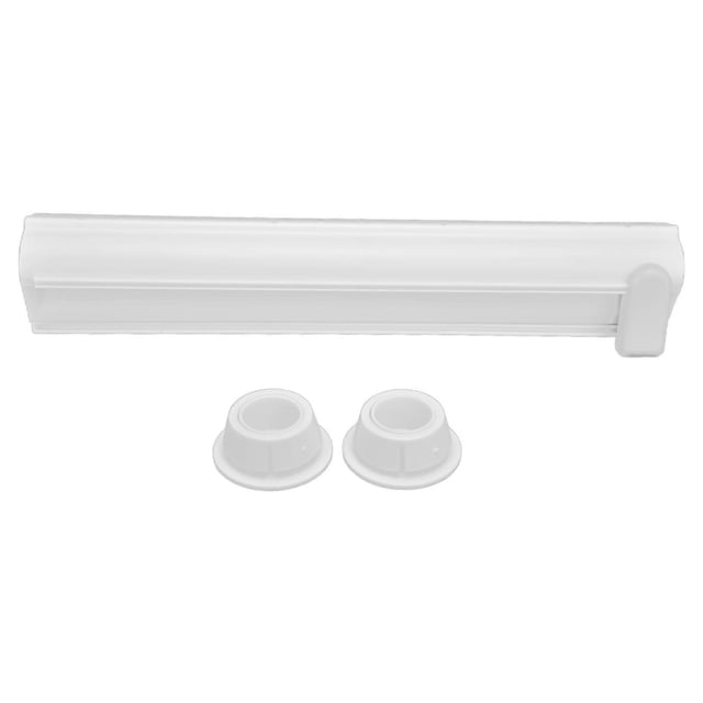 Cortador de envoltura de plástico, dispensador de envoltura de plástico con imán, caja de corte de almacenamiento de película conservante ajustable para cocina, hogar