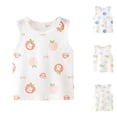 thumbnail image 4 of Ticikt Toddler Boys' Tank Tops Cotton Sleeveless Undershirts Summer Basic Outfit Comfortable Breathable Home Loungewear,Color:Green,Size:2-3 Years, 4 of 4