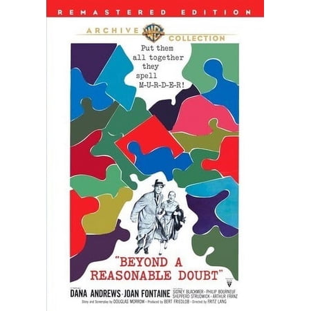 Beyond a Reasonable Doubt (DVD) Warner Archives Mystery & Suspense
