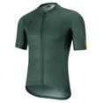 thumbnail image 3 of Santic - Maillot de ciclismo para hombre, camiseta de montaña, manga corta, cremallera completa, camisetas de verano para bicicleta de carretera, ropa de ciclismo para equipos profesionales, talla asi, 3 of 5