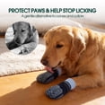 thumbnail image 5 of IDOMIK Anti-Slip Dog Socks, Paw Protect Booties for Hardwood Floors, Hot Pavement & Senior Dogs, Gray, S, 5 of 8