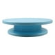 thumbnail image 2 of giratorio para tartas, soporte antideslizante para tartas, giratorio para decoración de tartas, de cocina, herramienta para hornear Azul Macarena tocadiscos para decorar pasteles, 2 of 7