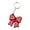Red, variant on Bow Shape Keychain Bottle Opener – Portable Butterfly Bow Keyring Can Tab Opener for Beer Soda Beverage， Cute Decorative Cap Lifter for Keys Bags Backpacks Home Party Camping Gift