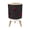 Color 4, variant on Small Trash Can with Lid Black Crow Small Songbird Floral Toile Monochrome Botanical 1.8 Gallon Dog Proof Trash Can Round Garbage Can Waste Bin Wastebasket for Bathroom Bedroom Living Room