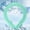 Green, variant on 2 Count Reusable Cooling Neck Ice Rings, Long Lasting Portable Neck Coolers for All Day Summer Outdoor Heat Relief
