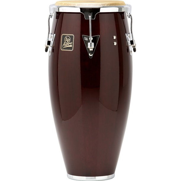 LP Aspire Wood Conga Chrome Hardware 11 in. Dark Wood