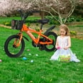 thumbnail image 7 of 16" Kids Bikes for Girls and Boys, DEYGIA Kids' Bicycles with Training Wheels, Ages 4-8 Years, Orange, 7 of 7