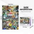 thumbnail image 3 of Super Smash Bros Ultimate 300 Piece Puzzles,Wooden Jigsaw Puzzle,Home Decor Birthday Party Gift,Fun And Challenging Family Games, 3 of 7