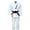 White, variant on Brazilian Jiu Jitsu Suit  Excellence Kimono by Fadi Sports - for Adult Men in White Color