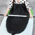 thumbnail image 3 of Adjustable Nylon Kayak Spray Skirt Waterproof Cover Water Sports Accessory Black Gray for Kayaking, 3 of 7