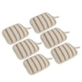 thumbnail image 2 of Exfoliating Sponge Pad, Remove Dead Skin Easy Carry Bath Scrubber Pad Double Side Deep  6pcs  For Home Travel, 2 of 8