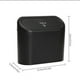 thumbnail image 3 of Bote de basura para vehículo | Cubo de basura colgante con tapa | Plástico ABS a prueba de fugas | Caja de almacenamiento multifunción para el asiento trasero de la puerta del automóvil | los, 3 of 8
